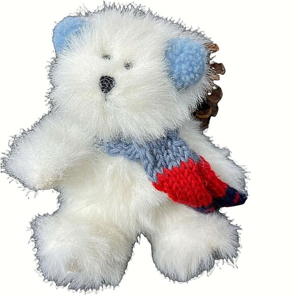 Boyds Bears The Head Bean Collection Lil' Yeti Jointed Collectibles #99984V - Picture 4 of 9